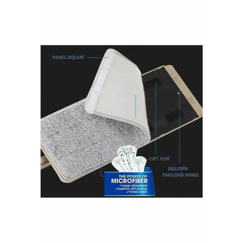 Urve Yedek Microfiber Tablet Mop Bezi 4 Adet