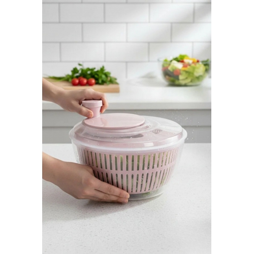 Piev Geniş Döner Hazneli Salata Kurutucu 4,4 Lt