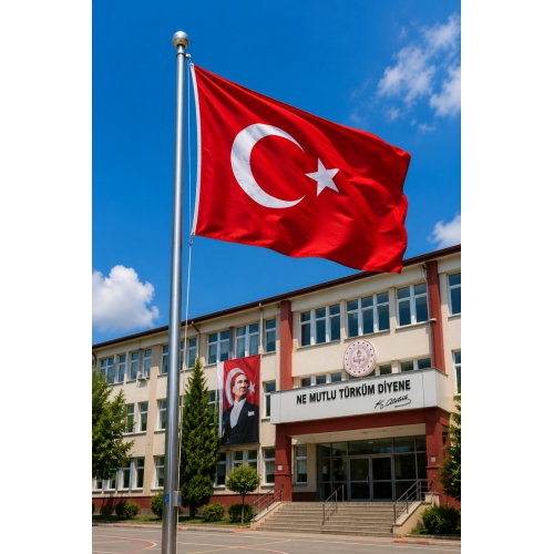 Piev Özel Günler İçin Kumaş Türk Bayrağı 120x180 Cm 