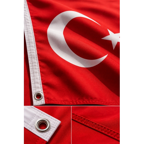 Piev Özel Günler İçin Kumaş Türk Bayrağı 120x180 Cm 