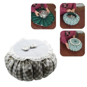 Piev Hamur Pilav Yoğurt Demleme Mayalama Örtüsü Pedi Pufu Minderi Gri Piev Hamur Pilav Yoğurt Demleme Mayalama Örtüsü Pedi Pufu Minderi Gri