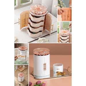 Piev House By House Çekmeceli Kapaklı Askılı Takı Mücevherat Bijuteri Aksesuar Düzenleyici Organizer Piev House By House Çekmeceli Kapaklı Askılı Takı Mücevherat Bijuteri Aksesuar Düzenleyici Organizer