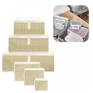 Piev Seyahat Yolculuk Valiz Bavul Düzenleyici Organizer 6 Lı Set Sarı Çizgili Piev Seyahat Yolculuk Valiz Bavul Düzenleyici Organizer 6 Lı Set Sarı Çizgili