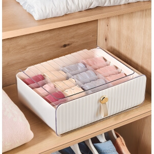 Piev Çok Amaçlı Bölmeli İç Çamaşırı Çorap Bebek Kıyafeti Çekmeceli Düzenleyici Organizer